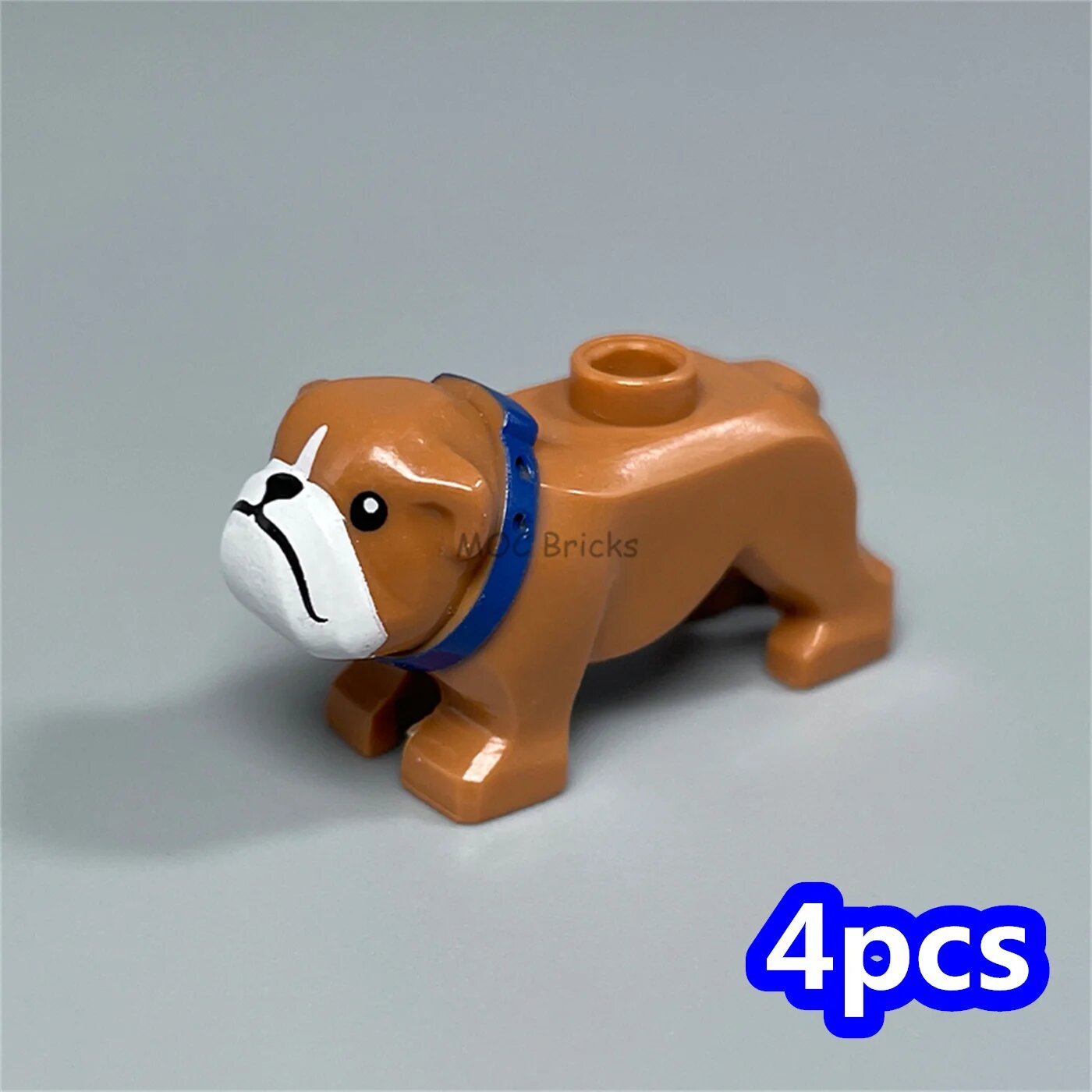 MOC BRICKS Кирпичики Собаки Французский Бульдог NO.7