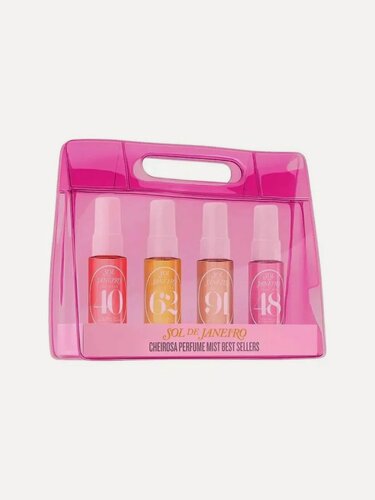 Изображение товара Набор мистов Sol de Janeiro Cheirosa Perfume Mist Bestsellers Set (40, 62, 91, 48), 4 x 30 мл