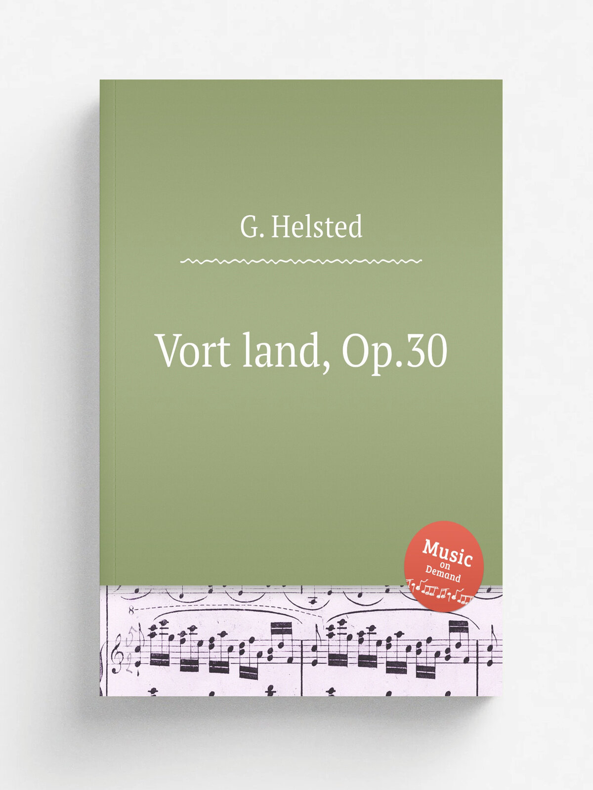 Vort land, Op.30 | G. Helsted | 1907 | Репринт