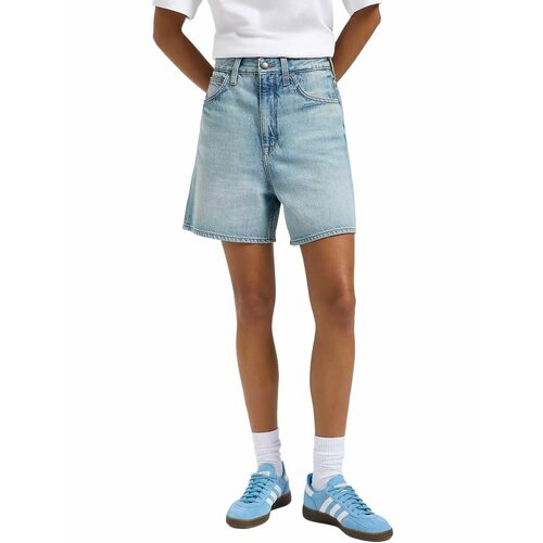 фото Шорты lee women stella shorts, размер 28, синий