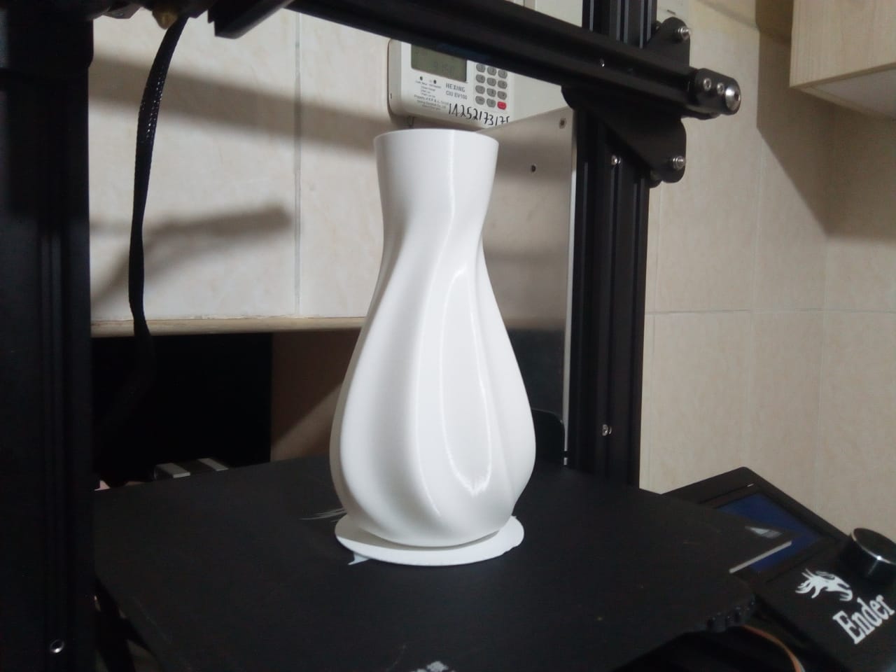 Ваза декоративная дизайнерская, 3D-печать, 3DOPRU арт. VASE-TV-3746335