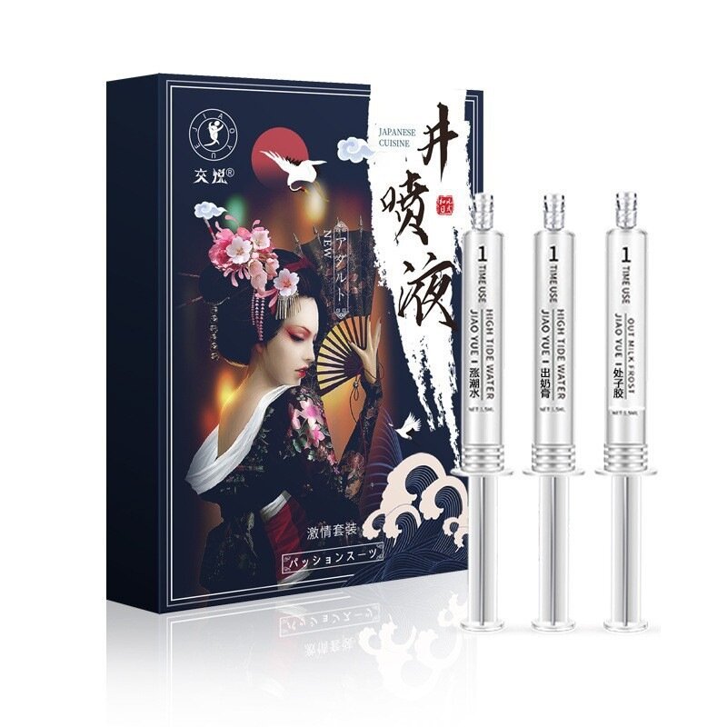 Жяоюэ Tide Water 3 шт. набор Страсть женское усиление удовольствия жидкость оргазма лубрикант коллекция