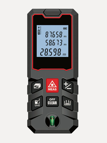 Изображение товара RichMeters DM-40 Лазерный дальномер , 0.05 - 40 м, ± 1.5 мм, ABS пластик