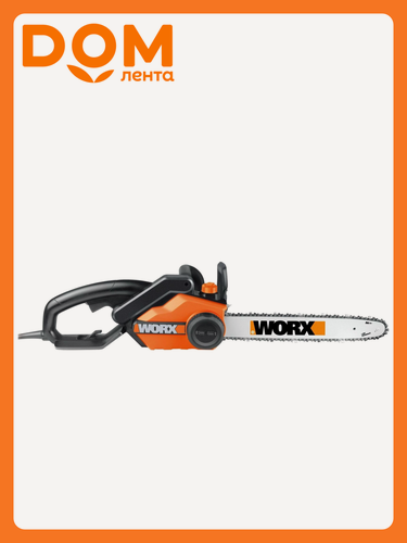 Изображение товара Электропила Worx WG303E 2000W, 40см, 12м/с, тормоз цепи, прорезиненная рукоять