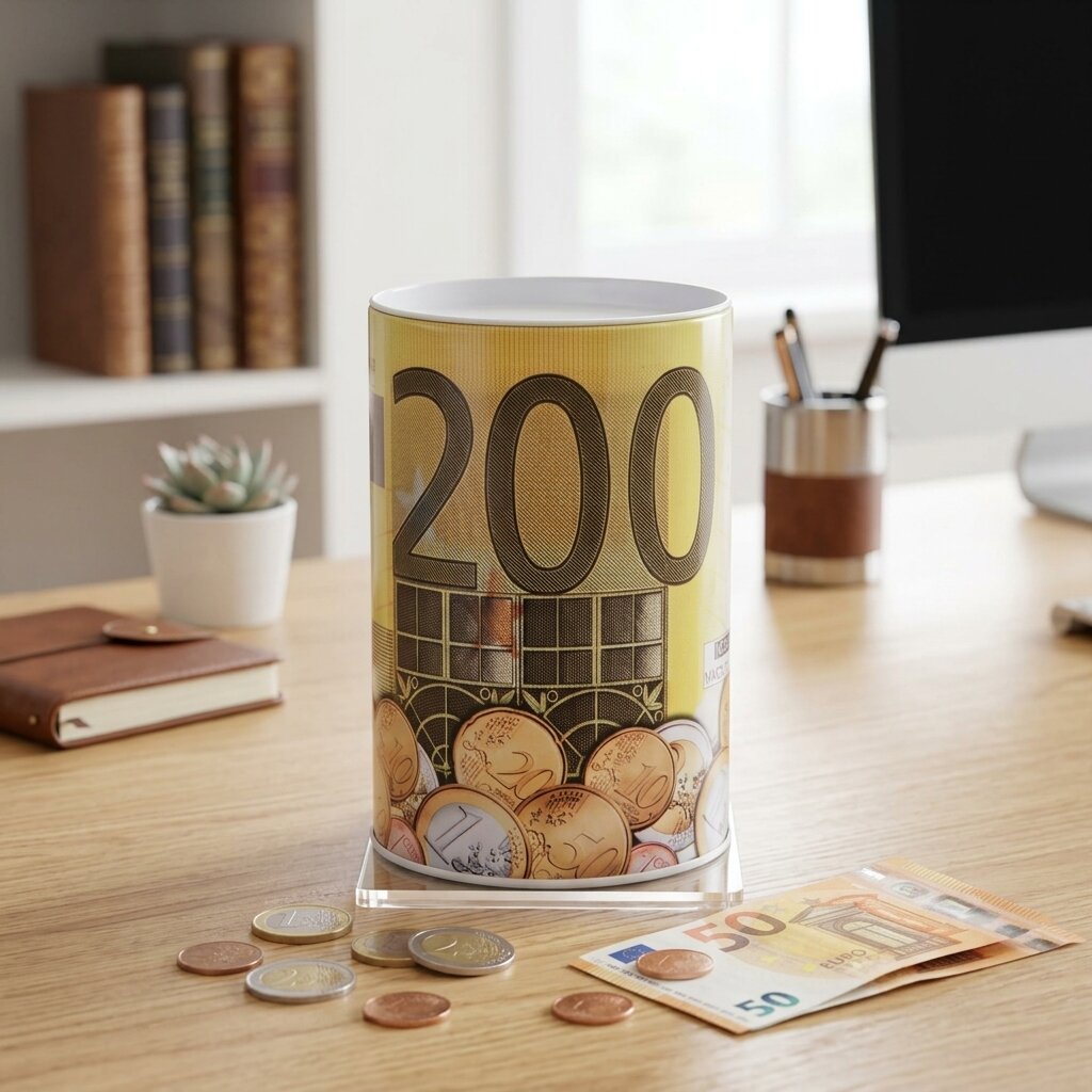 Металлическая копилка 200 Евро 15см BX-228/2 Art East Россия Металл