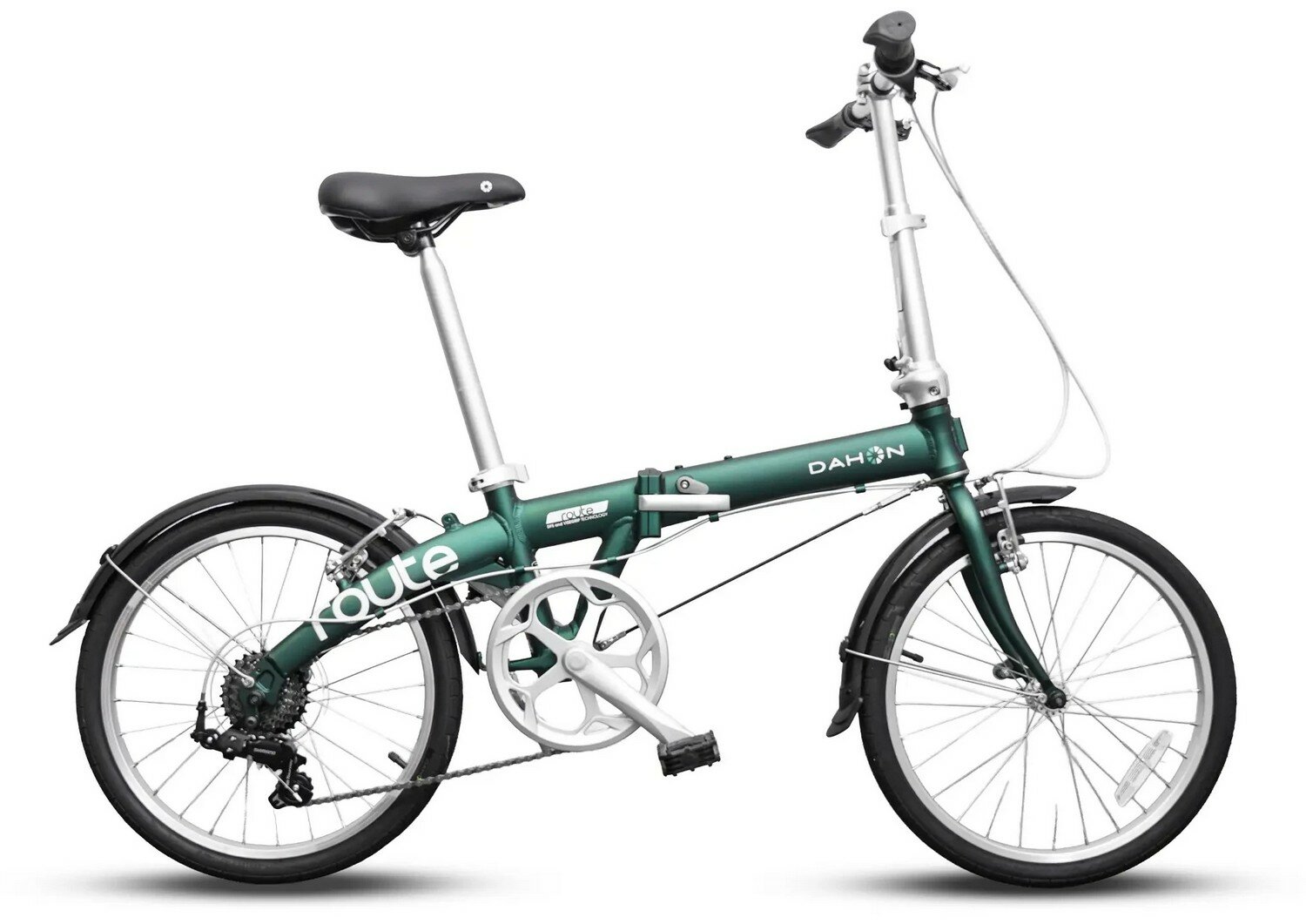 Складной велосипед Dahon Route, год 2025, цвет Зеленый