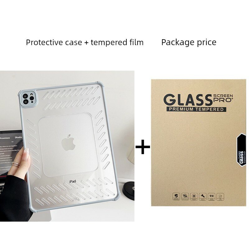 Защитный чехол для iPad 11, модель 2025 года, для планшетов Air6, mini7, безрамочный, для 9-го, 10-го поколений, 10.9