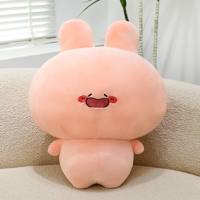 Мягкая игрушка Asamimi розовый кролик 30/45 см