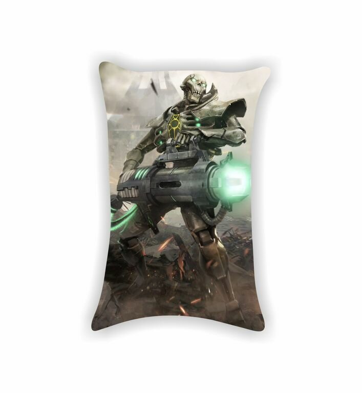 Подушка Вархаммер, Warhammer 40000 №21, Картинка с двух сторон