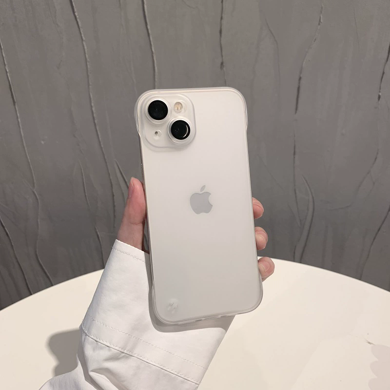 Чехол для iPhone 16 с эффектом голой кожи, технологией охлаждения ледяной песок и встроенной защитой объектива, цвет