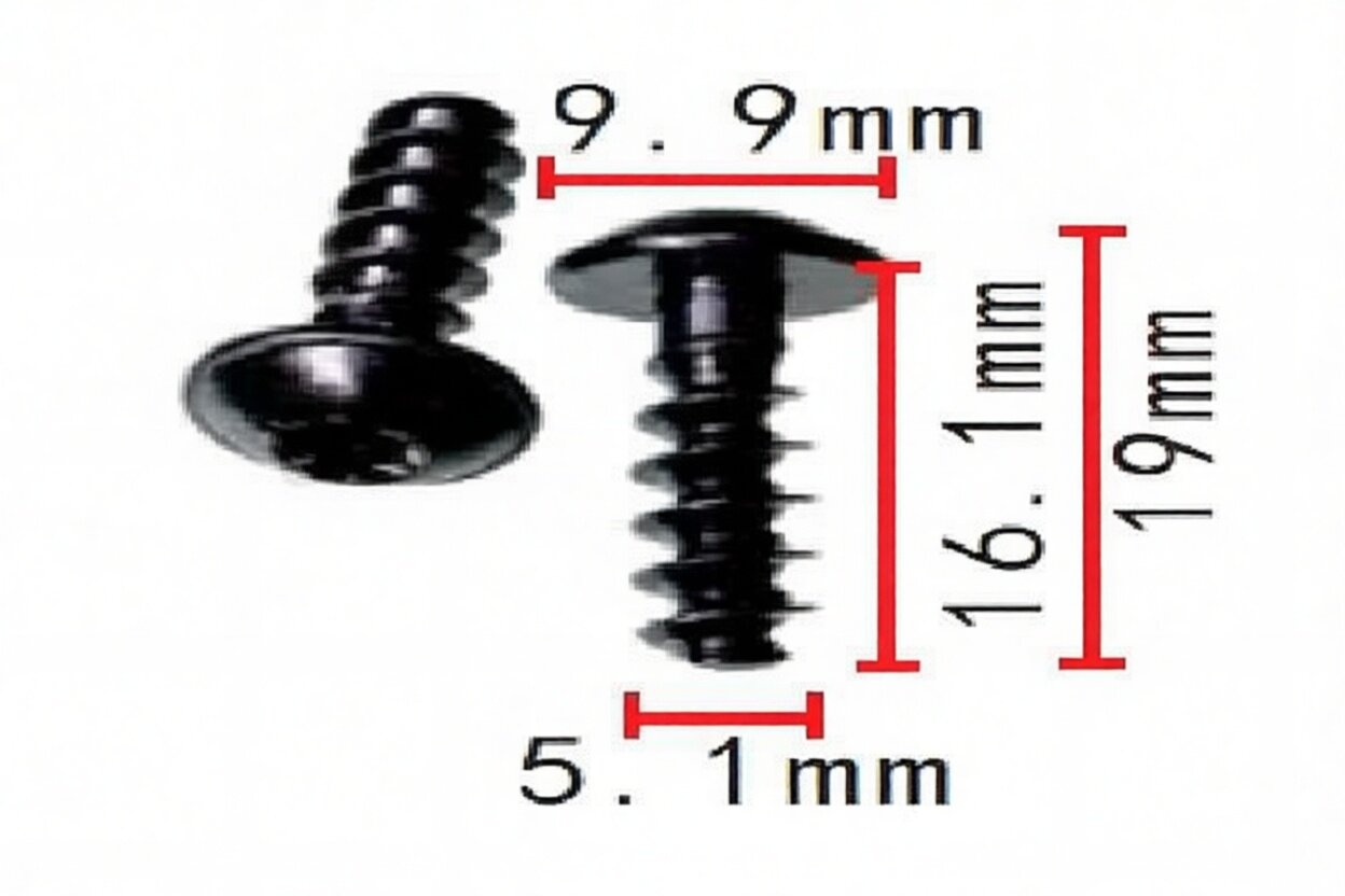 Винт металлический Audi, Seat, Skoda, Volkswagen применяемость: саморез 5X16 P371533 PATRON арт. P37153