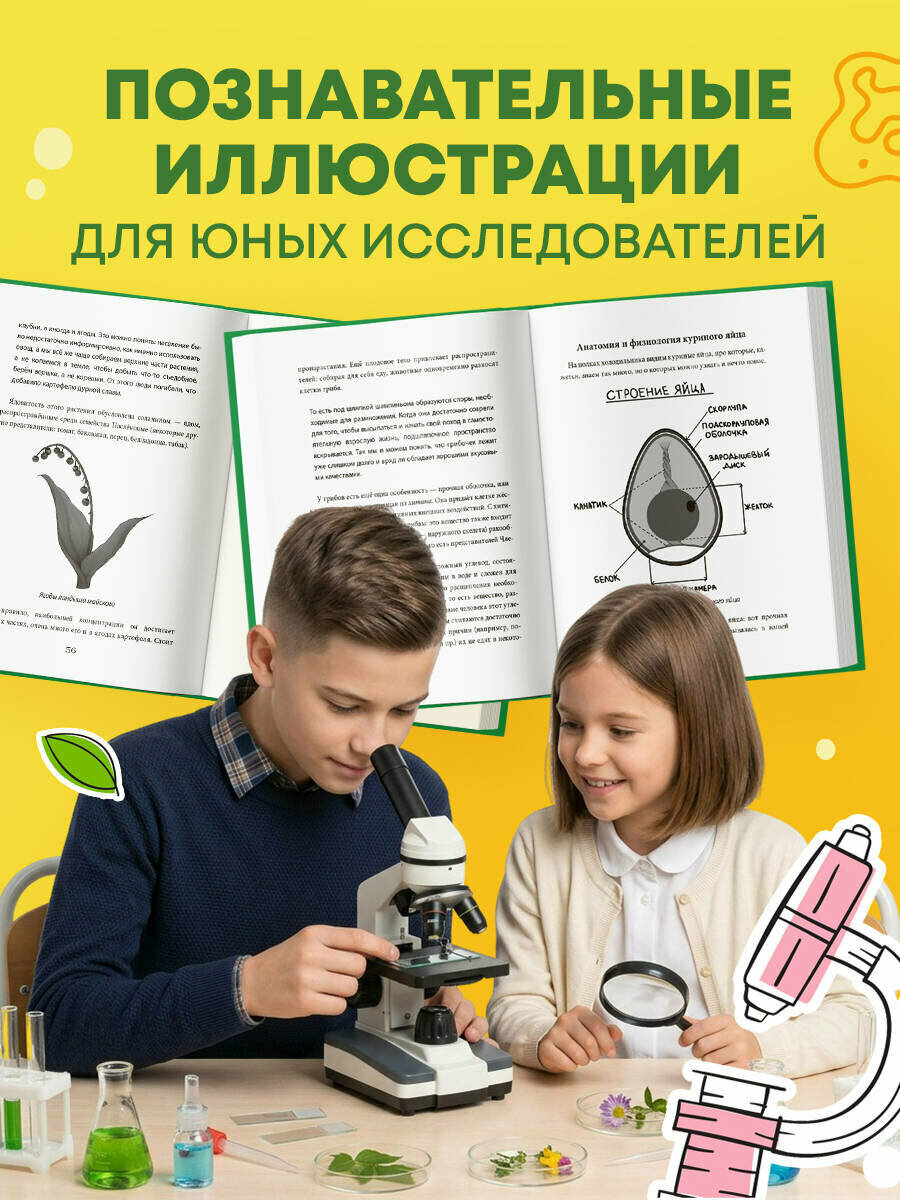Михеева К. А. Практическая биология для школьников. Интересные наблюдения, удивительные эксперименты, неожиданные выводы — фото 1