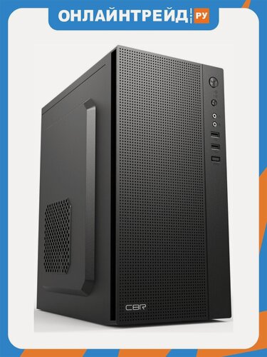 Изображение товара Корпус Cbr MX08, черный (PCC-MATX-MX08-WPSU)