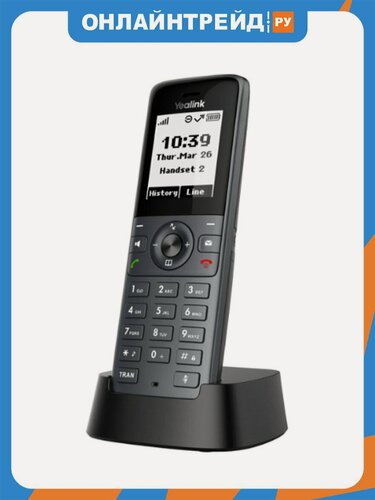 Изображение товара Беспроводная телефонная IP DECT-трубка Yealink W71H
