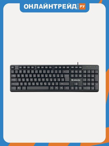 Изображение товара Клавиатура Defender DAILY HB-162 черный (45162)