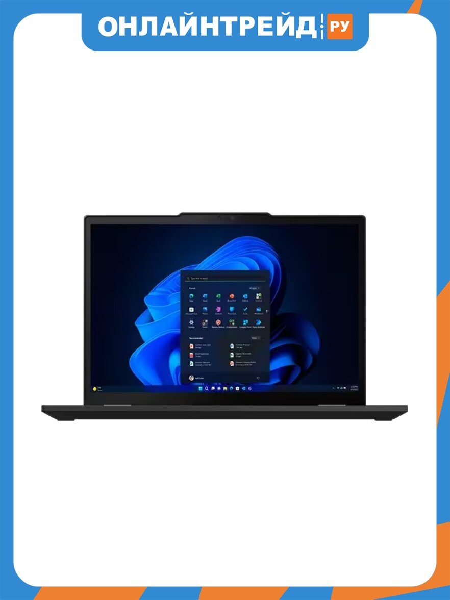 Ноутбук Lenovo ThinkPad X13 2-in1 G5 (13.3" Touch IPS , WUXGA (1920 x 1200), Ultra 7 155U, 16Гб, SSD 1 Тб, Intel Arc Graphics, W11Pro)