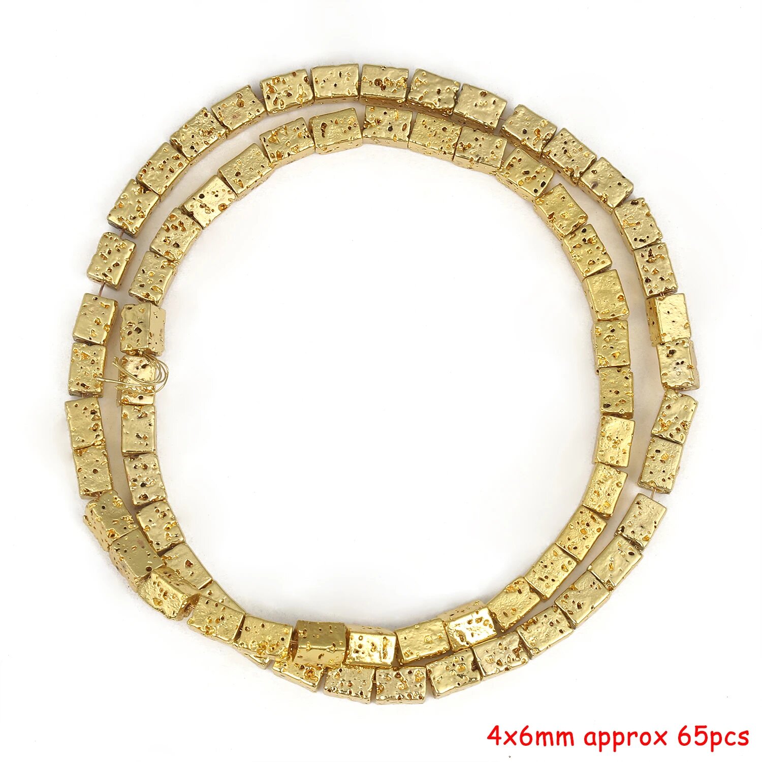 Бусины из черного камня с покрытием из вулканической лавы xilitata Type 17 18k Gold