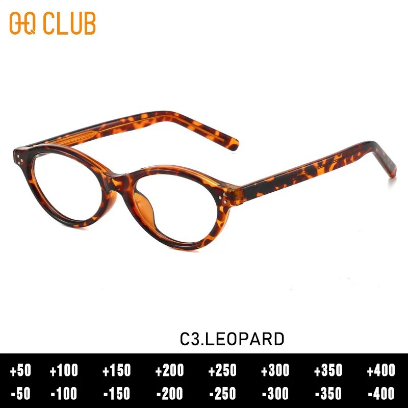 O-Q CLUB Женские очки для зрения, пластик, CR-39, модель 3 XY8665-DEMI, PRESCRIPTION CUSTOM