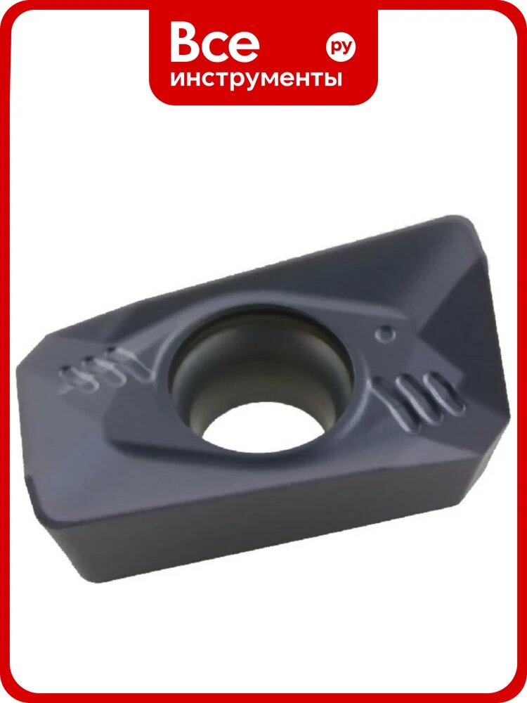 Пластина фрезерная APMT 1604PDER-FM 10 шт HARDSTONE из нержавеющей стали для прецизионной обработки