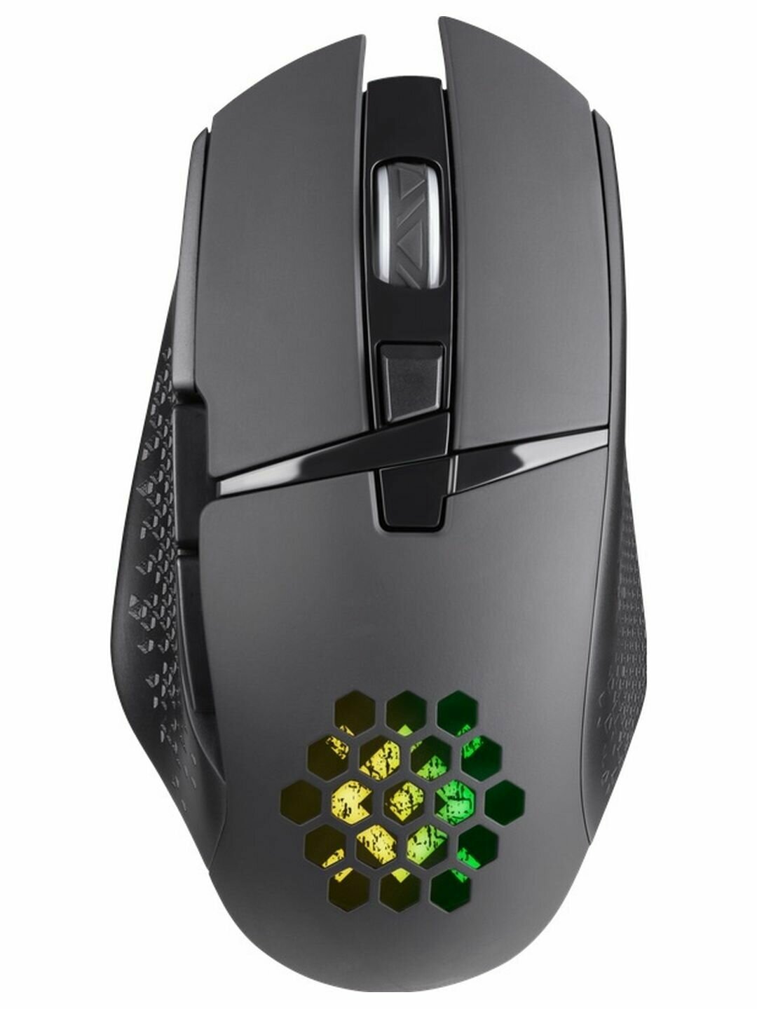 Мышь игровая DEFENDER Glory GM-514, беспроводная, с подсветкой, 7D, 400 мАч, 3200 dpi, черный — фото 1