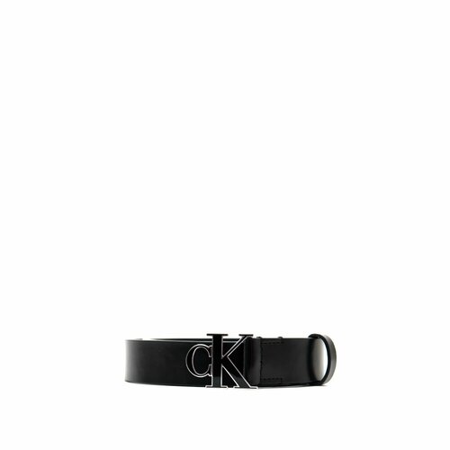фото Ремень calvin klein для женщин, размер 90, черный