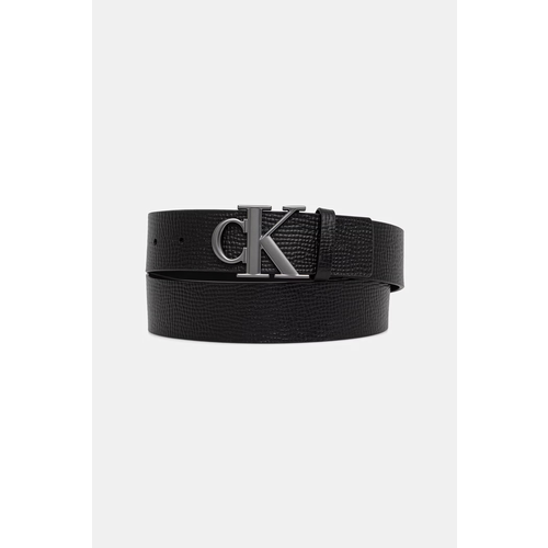 фото Ремень calvin klein для мужчин, размер 125, черный