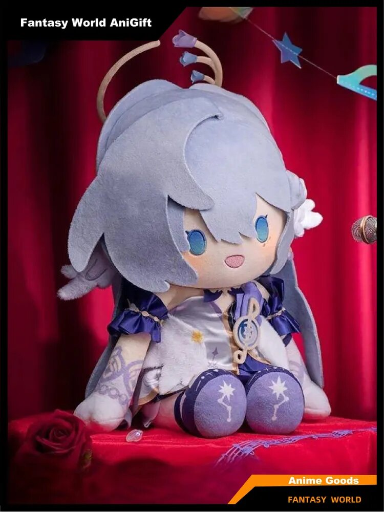 Мягкие игрушки Хонкай: Стар Рейл Зарянка / Honkai: Star Rail Robin 35cm