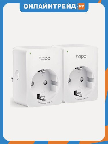 Изображение товара Умная мини Wi-Fi розетка Tp-link Tapo P110(2-pack)
