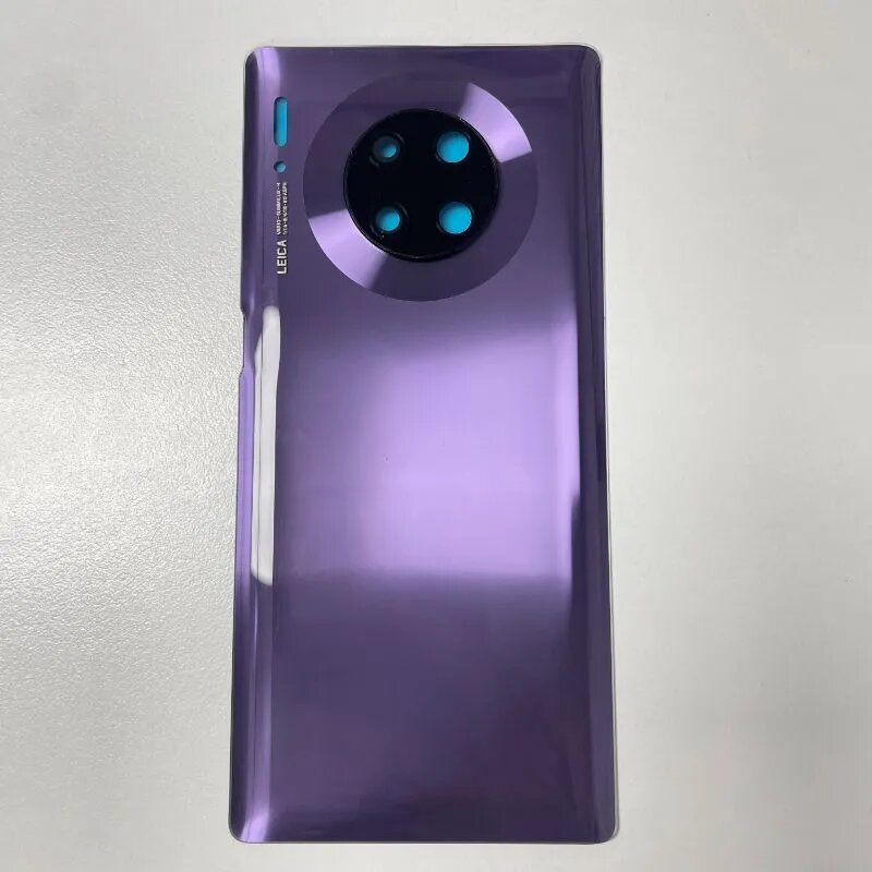 Задняя стеклянная крышка корпуса для Huawei Mate 30 Pro с объективом камеры, запасные части для ремонта.