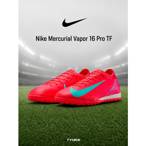 фото Шиповки nike zoom vapor 16 pro tf, размер 40 ru, красный
