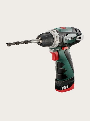 Изображение товара Дрель-шуруповерт аккумуляторная Metabo PowerMaxx BS Basic (600984500), 2 АКБ, мал. кейс