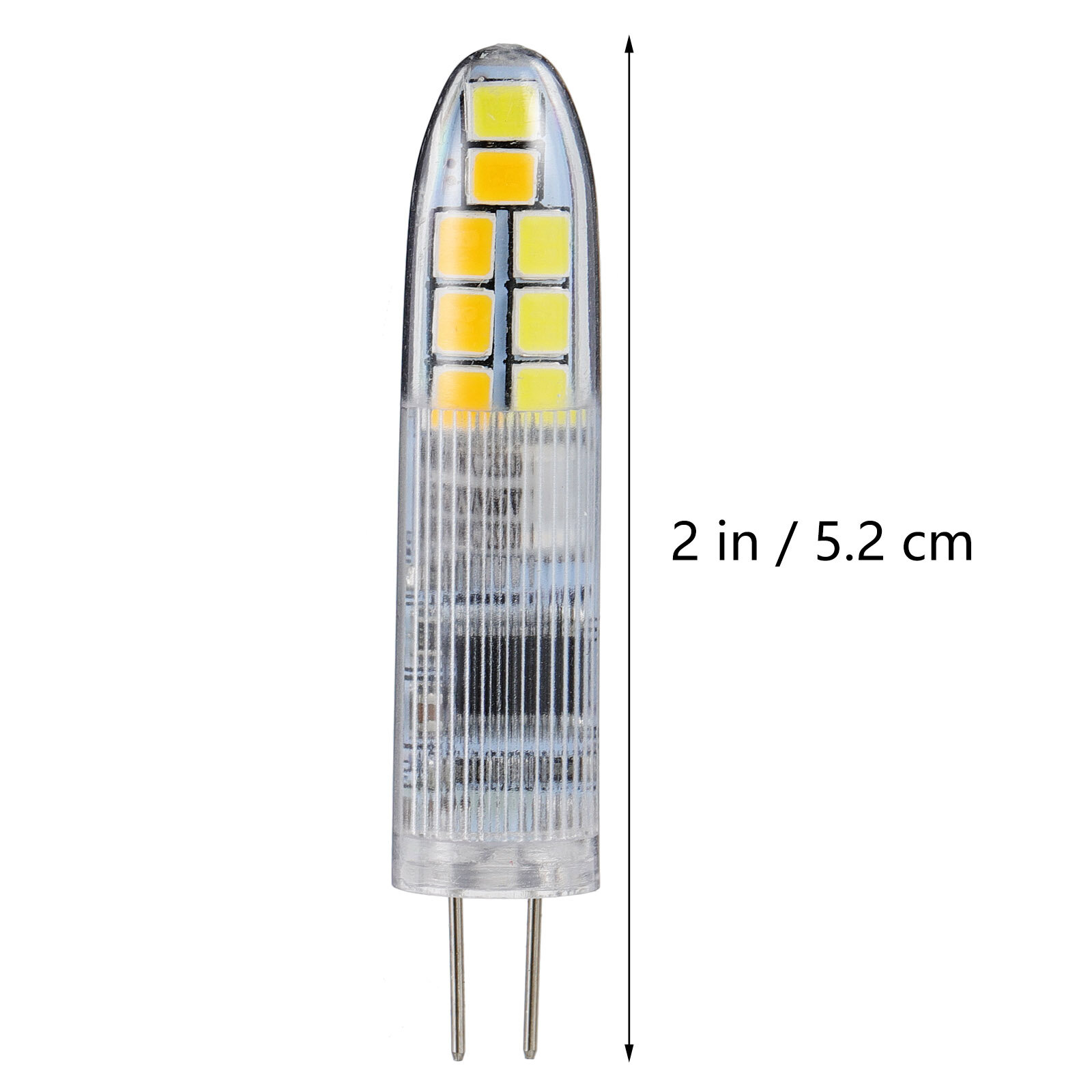 10 Шт G4 Светодиодная Лампа 220V 3W Для Домашнего Освещения Хрустальная Люстра Настенный Свет 5X0.9X0.9Cm