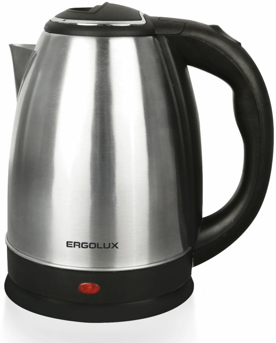 Чайник ELX-KS05-C72 ПРОМО18 1.8л 1600Вт 220-240В нерж. матов. черн. сталь Ergolux 14052