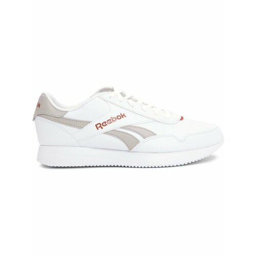 фото Кроссовки reebok jogger lite, полнота f (eu)/ на среднюю стопу, размер 10 us, белый/серый/красный