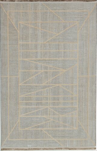 Изображение товара Ковер персидский высокоплотный с рельефным ворсом "LV-043 кремовый" 200х300 см