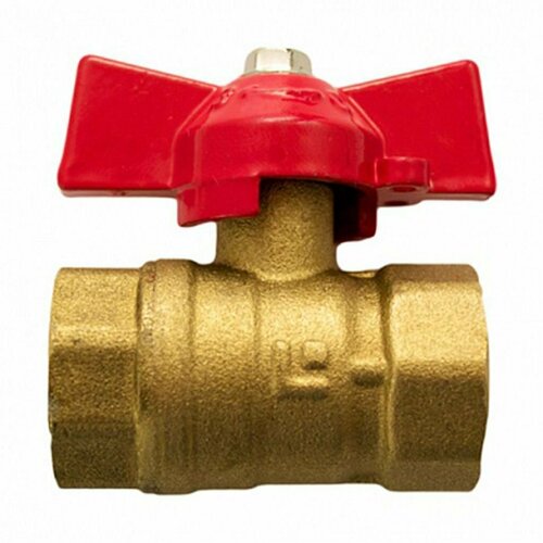 фото Кран для воды sti 3/4" г-г с ручкой-бабочкой, китай