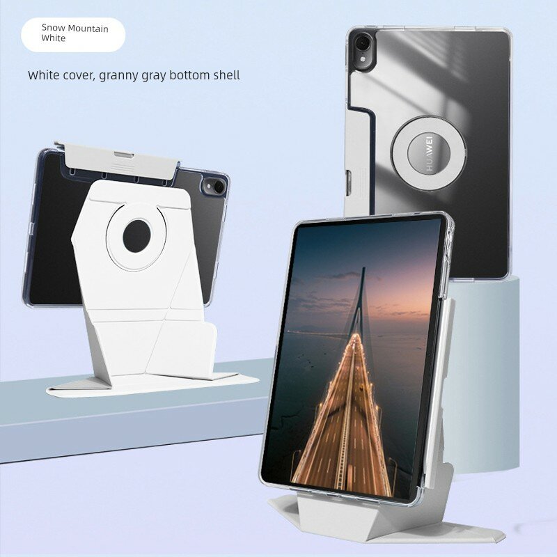 Huawei MatePad Pro 11 2024 Стойка для ручек с выдвижным ящиком в цвете Снежная гора белый