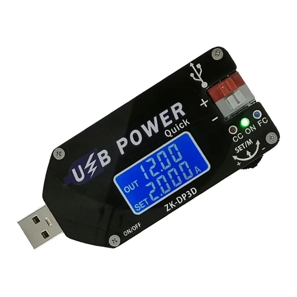 Модуль питания с регулируемым напряжением, стабилизированный по USB ЧПУ DP3D