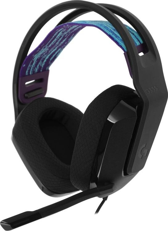 Гарнитура Logitech Headset G335 Wired Black Gaming -3.5 мм