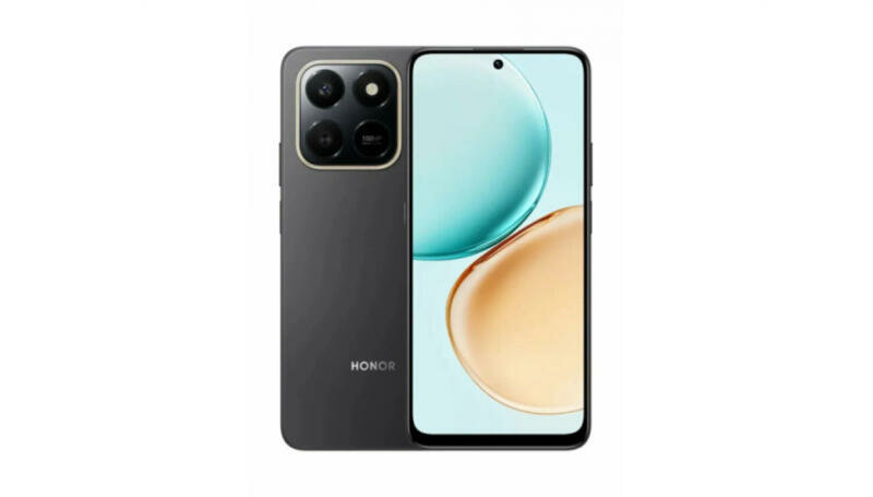 Смартфон Honor 400 Smart, 5G, 8/256Gb, Dual nano SIM, Velvet Black (Черный)