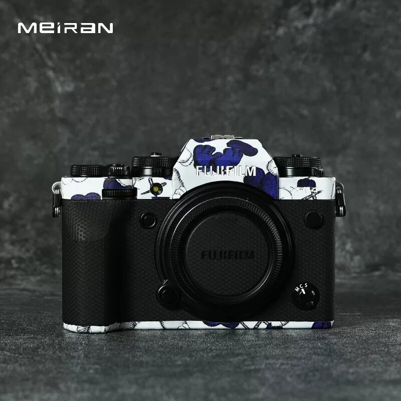 Fuji XT4 Белые перчатки полное покрытие наклейка для тела камеры