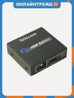Изображение товара Разветвитель HDMI Telecom 1=>2 , каскадируемый, 1.4v+3D (TTS5010)