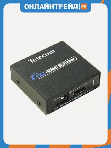 Изображение товара Разветвитель HDMI Telecom 1=>2 , каскадируемый, 1.4v+3D (TTS5010)