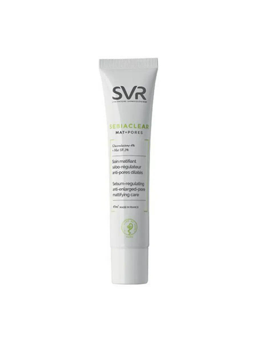 SVR Sebiaclear Mat+Pores Гель-уход матирующий поросужающий 40 мл 1 шт