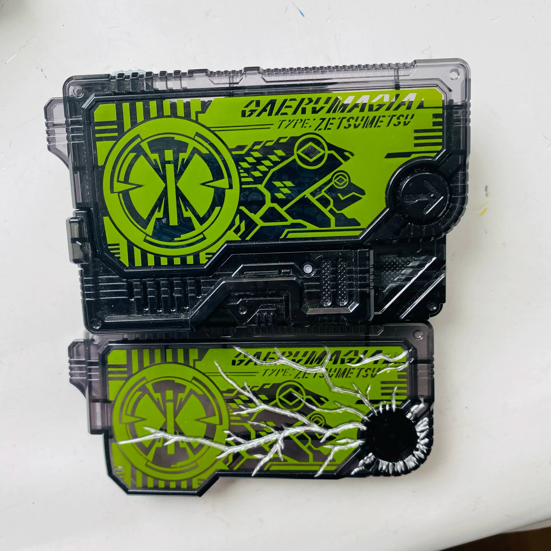 Карта-ключ для трансформации Камен Райдер 01 с рисунком лягушки, серия Bandai DX, коллекционная игрушка 80-120 символов