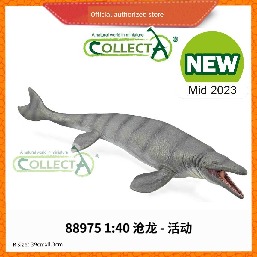 Модель Мозаура 1:40 от CollectA с подвижными частями, реплика динозавра