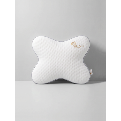 фото Подушка для сна бабочка 55х45 papillon ортопедическая с эффектом памяти memory foam arya
