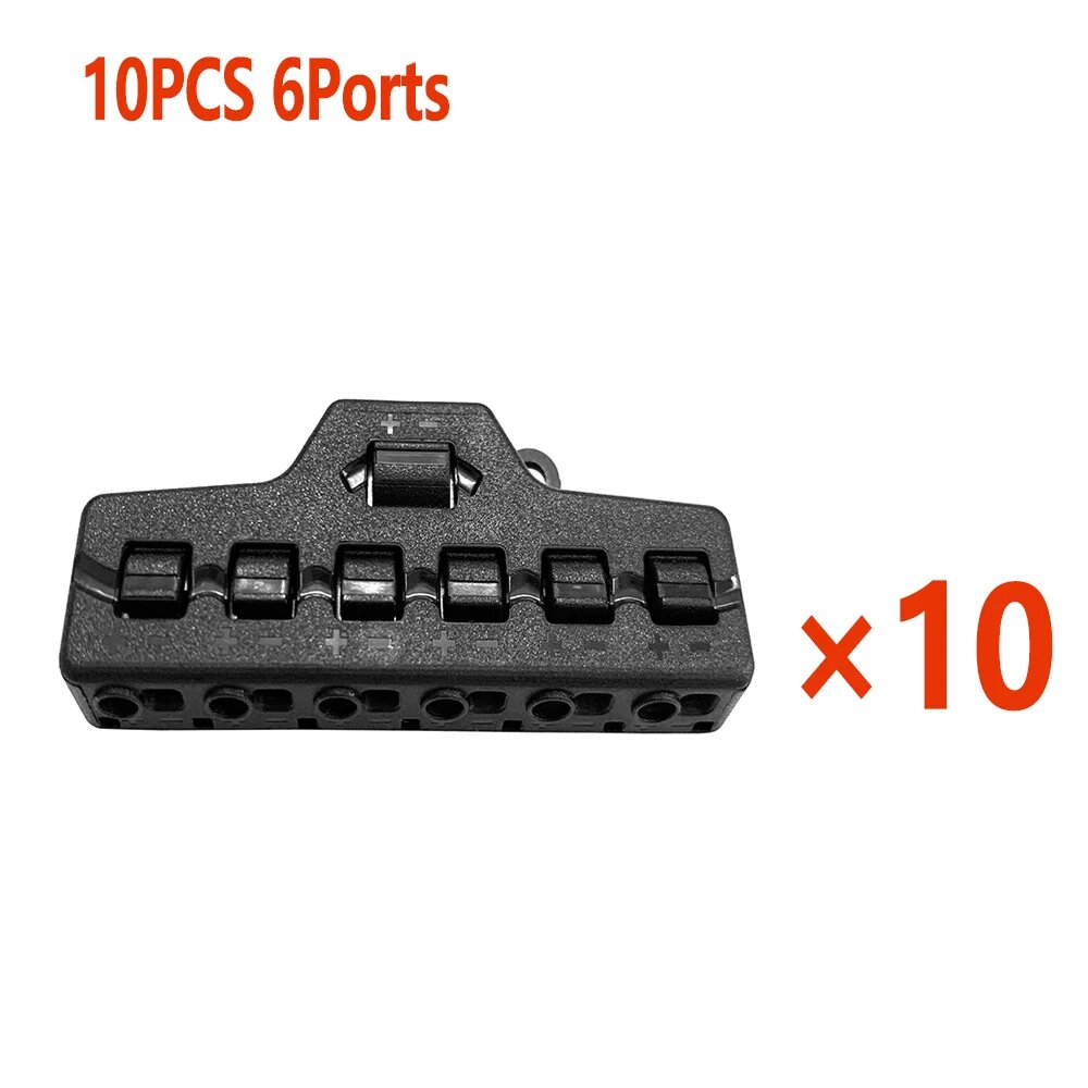Разветвитель на 3/6 портов для LED лент 10P 6Ports Splitter