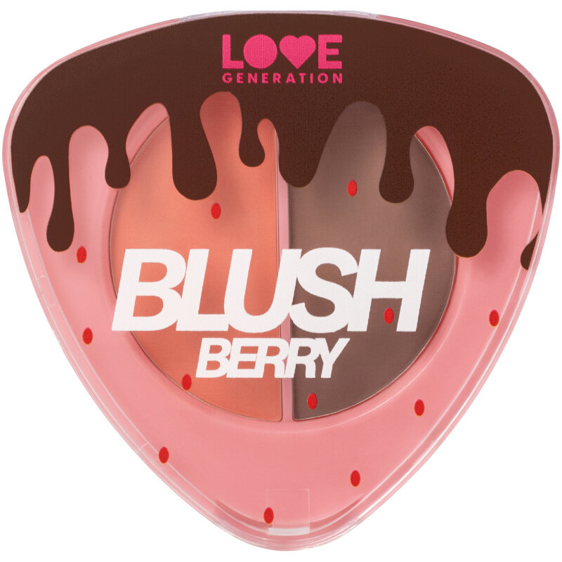 Палетка для контуринга лица Love Generation Contouring Face Palette "BlushBerry" тон 01