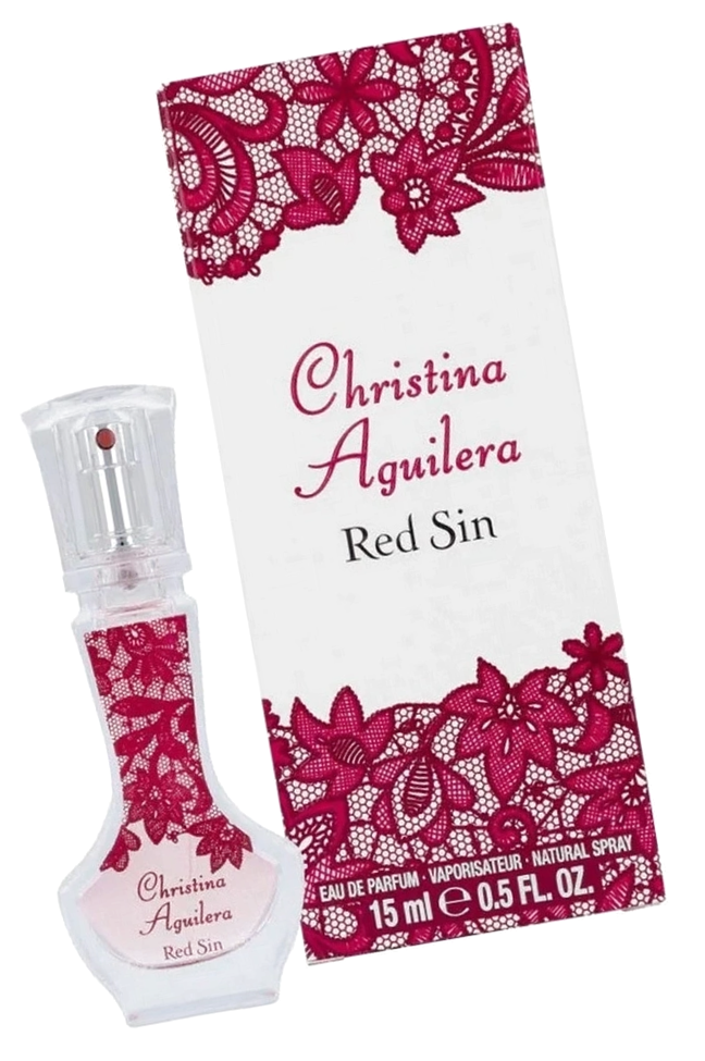 Парфюмерная вода женская Christina Aguilera Red Sin 15 мл - Агилера